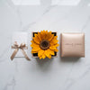 Cajas de rosas Le Tournesol Rosé de BELLE FLEUR ECUADOR, con flores rosadas en una elegante caja de flores.