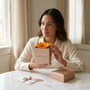 Cajas de rosas Le Tournesol Rosé de BELLE FLEUR ECUADOR con flores rosadas y elegantes en una presentación en caja.