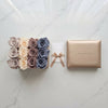 Cajas de rosas La Midi Rosé Dégradé de BELLE FLEUR ECUADOR con hermosas flores en tonos rosados y degradados.